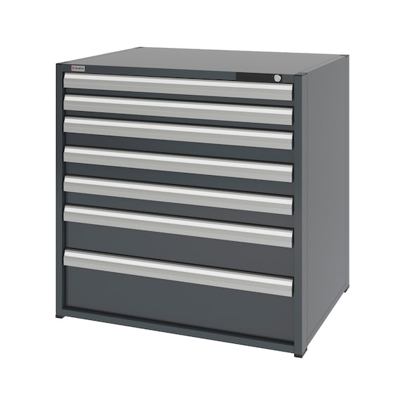System-Schubladenschrank 16.8 - 1037x770 mm - SLSHRNK-16.8-H1035-7SL-RAL7016