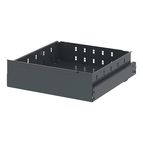 Innenschublade für System-Flügeltürenschrank - INSL-FLGTRSHRNK-8.6-H150-80KG-RAL7016