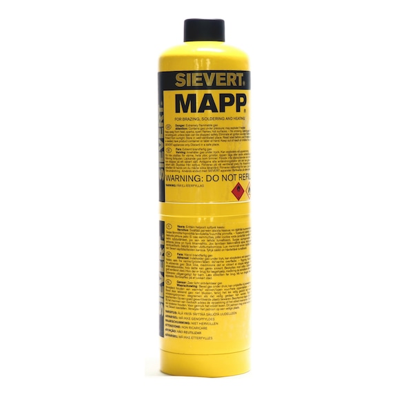 Kaasusäiliö  Sievert MAPP - KAASUSÄILIÖ SIEVERT MAPP 380G/788ML