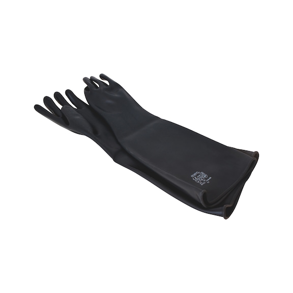 Gummihandsker til sandbl&aelig;ser 420A