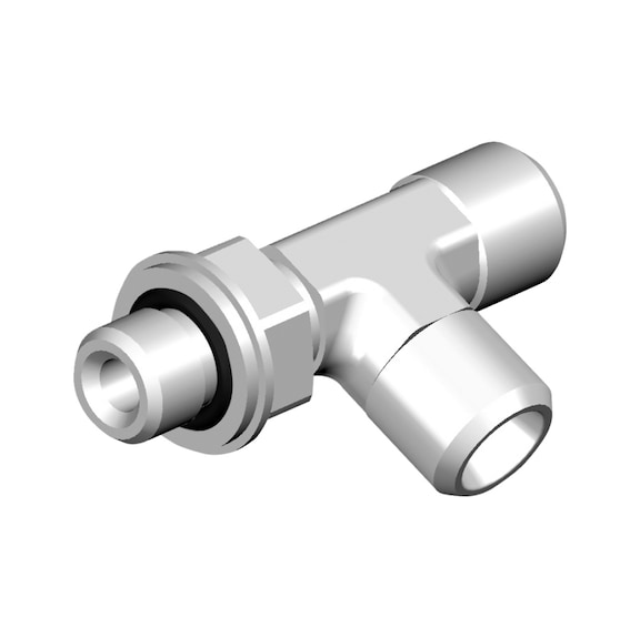 Adattatore T di estremità laterale orientabile - BSP - 1
