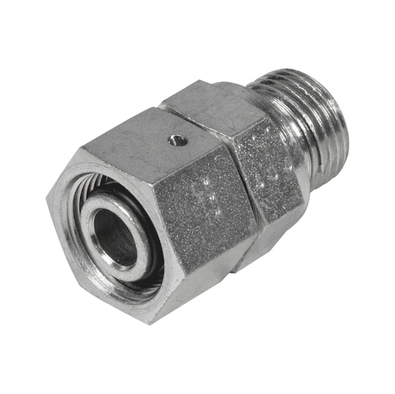 Adattatore diritto di estremità con dado girevole - BSP  - 1