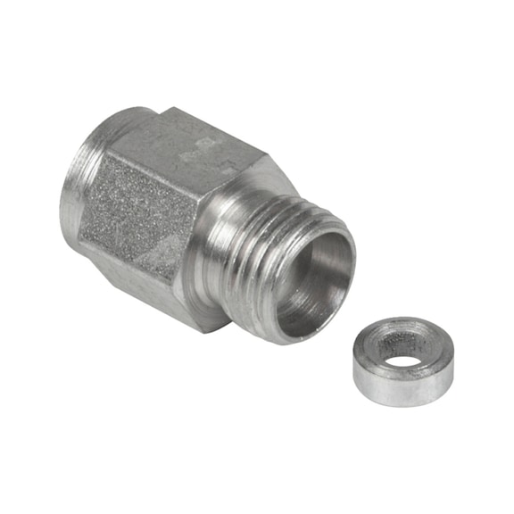 Porta manometro - filetto BSP  - 1