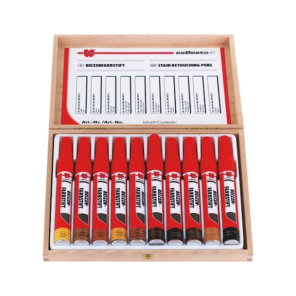 Stain retouching pen - SAICOLPEN-(MAHOGANY-LIGHT)
