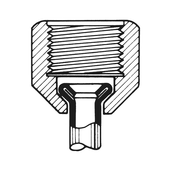 Pasador Para abocardador doble - AY-MANDREL-DBFLG-FUNCTION2-8-10
