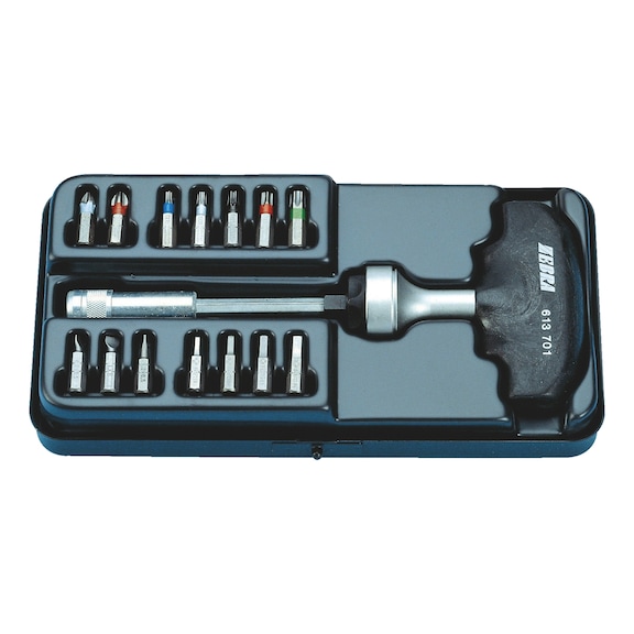 Screwdriver, assortment - SCRDRIV-SET-BLDE-FREEWHEEL-THNDL