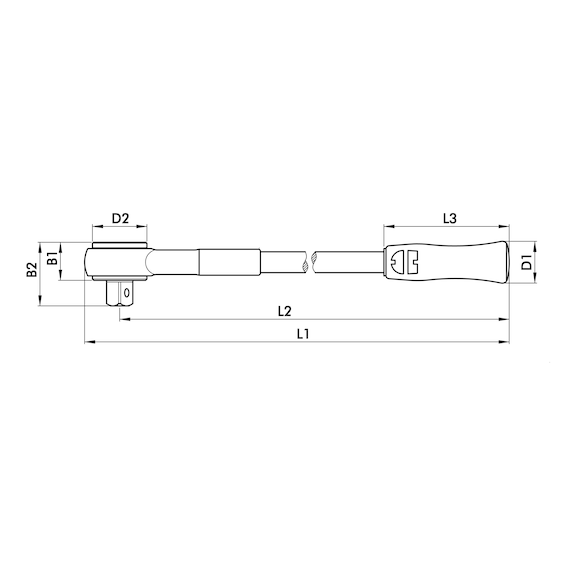 SOLLON Cliquet Réversible 3/8" 72 Dents – Ultra Précis, Acier Chromé, Poignée Bi-Matière Confortable