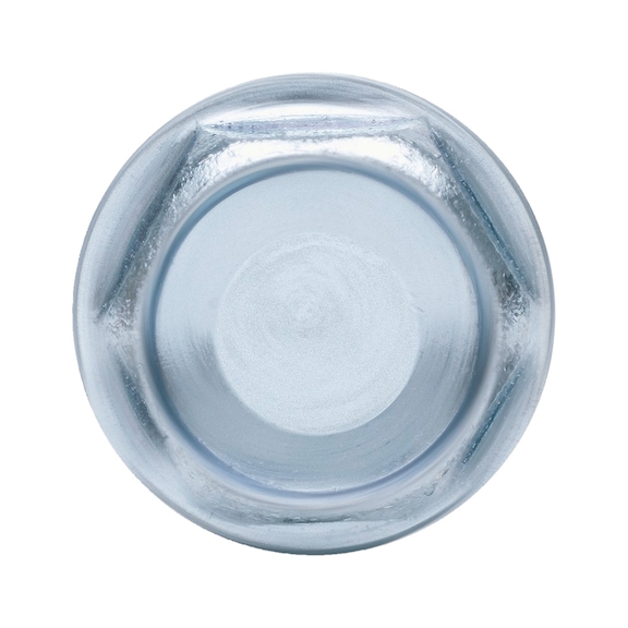 Viti Testa Esagonale Dentellata #8-32 X 1 Pollice – Acciaio Zincato – Confezione Da 50 – AMERICANINTEGRATEDSUPPLY.COM - Foto 4