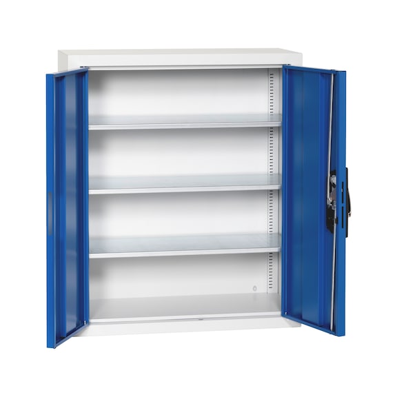 Flügeltürenschrank Tiefe 300 mm - FLGTRSHRNK-LGRBOX-SLB-FB306-RAL5010