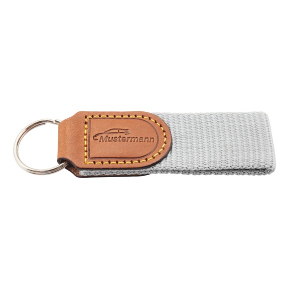 Porte-clés Italy - KEYFOB-PRNT-ITALY-GREY-1SIDE