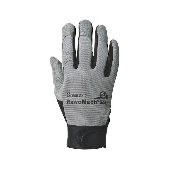 Protective glove, knitted with nubs KCL RewoMech 640 - PROGLOVE-REWOMECH-640-SZ.12