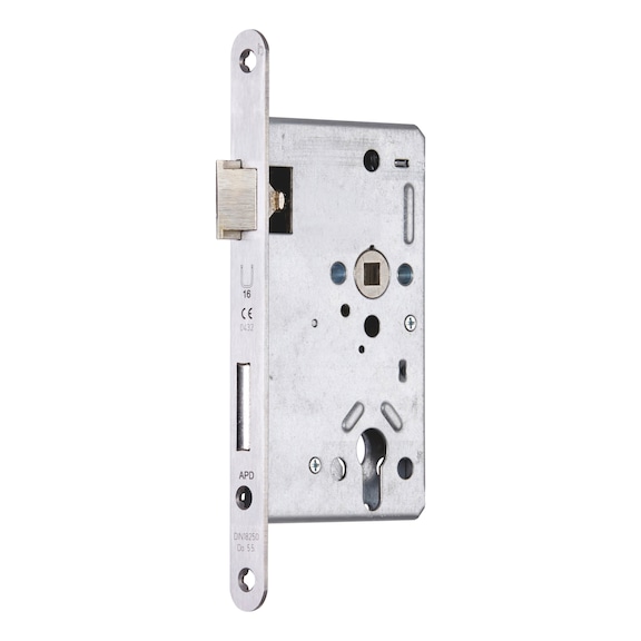 Panik-Einsteckschloss FH 20 Klasse 3 mit Panikfunktion D oder E - EINSTESHLO-FH20-APD-PZ-DIN/LA-A2-65-20