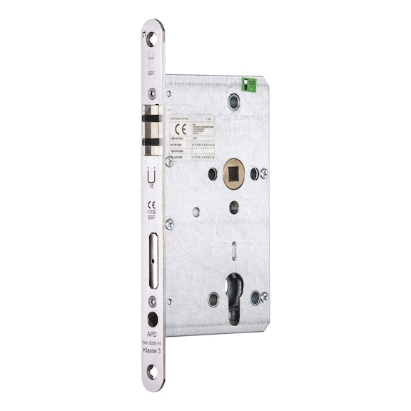 FH 61 panic mortise lock - MORTLOK-FP61-APD-CK-DIN/RA-A2-SOFT-65-20