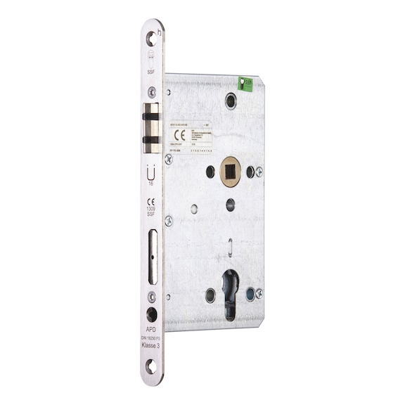 Panik-Einsteckschloss FH 61 - EINSTESHL-FH61-APD-PZ-DIN/RE-A2-FF-65-20