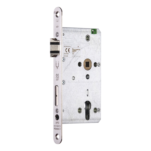 FH 61 panic mortise lock - MORTLOK-FP61-APD-CK-DIN/LE-A2-SOFT-65-20