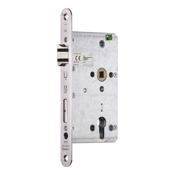 Panik-Einsteckschloss FH 61 - EINSTESHL-FH61-APD-PZ-DIN/LE-A2-FF-65-24