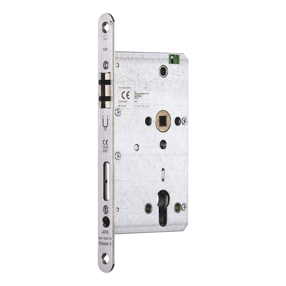 Panik-Einsteckschloss FH 61 - EINSTESHL-FH61-APB-PZ-DIN/RE-A2-FF-65-20