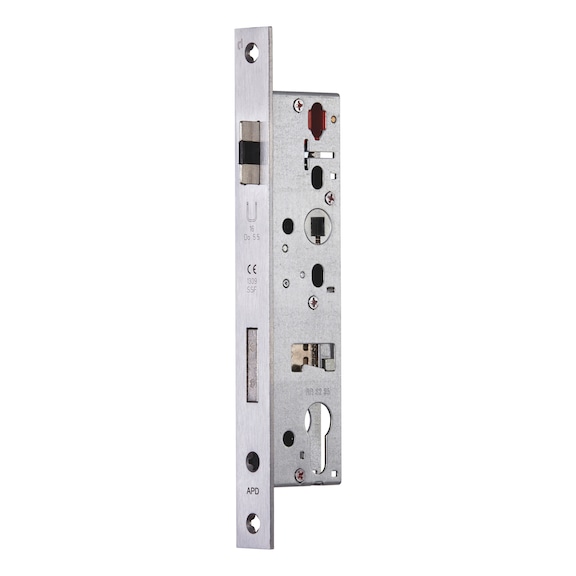 Panik-Rohrahmen-Einsteckschloss RR02 - EINSTESHLO-RR02-APD-PZ-DIN/RA-FF-35-24