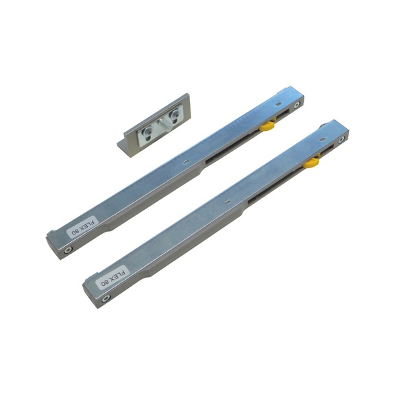 ABILIT wood damping set for wooden doors, for closing softly and quietly - DAMP-SET-F.SLIDDR-ABILIT-WO-50KG-SC