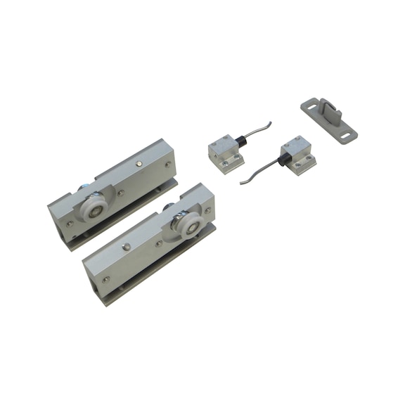 Kit de quincaillerie pour porte coulissante int&eacute;rieure ABILIT 50-H - SLIDDRFITT-(ABILIT50-H)-1DR-SSTCOL