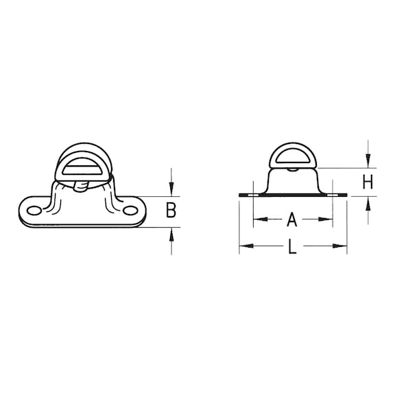 Bouchons à Vis Nirosta Pour Œillets Ovales 42x22 Mm - Lot De 5 En Acier Inoxydable
