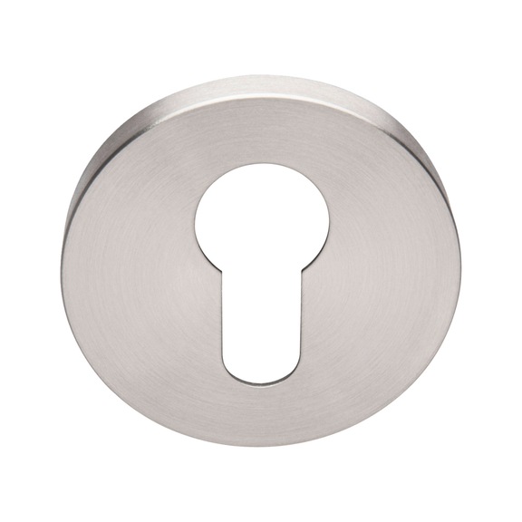 Rosace inox Jade slim. - ROSACE JADE SLIM INOX CLE I