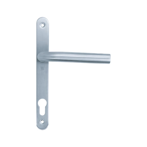 Ensemble sur plaque inox &eacute;troite 1194