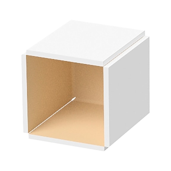 Fire protection duct end cap I30/I60/I90/I120 to be used in E4 system - ENDCAP-FP-F.FPDCT-I-30X30MM