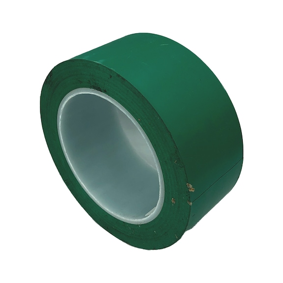 Hazard warning adhesive tape COBA - HAZDWARNADHTPE-GREEN-50MMX33M