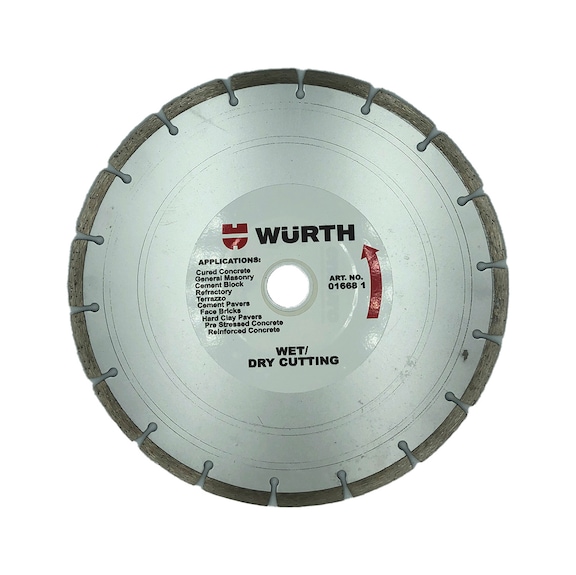 Diamond blade Premium - WURTH SCHNELLER DIAMOND BLADE 230MM