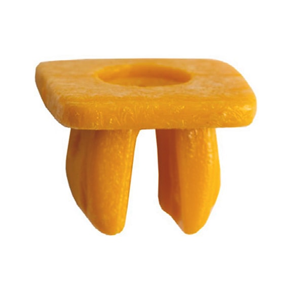 Expanding nut with closed screw-in area for round holes - CLAW NUT