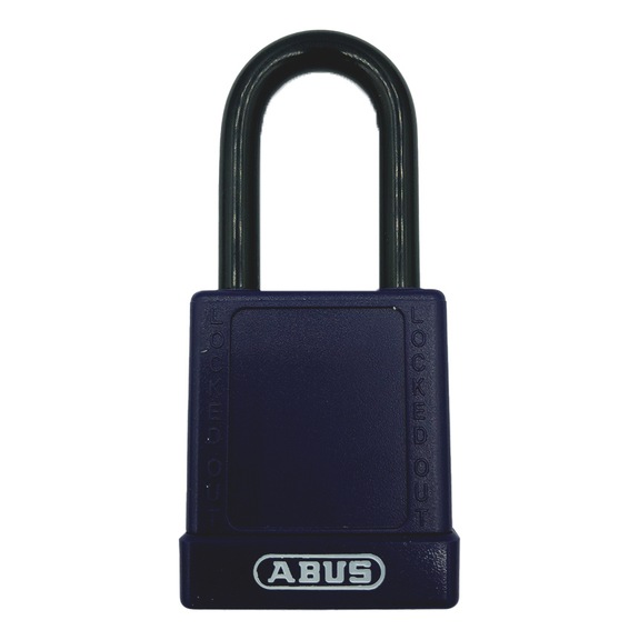 Lockout padlock ABUS alu/plastic cover - PADLOCK 74/40 NON-COND (630K-WAY) PURPLE