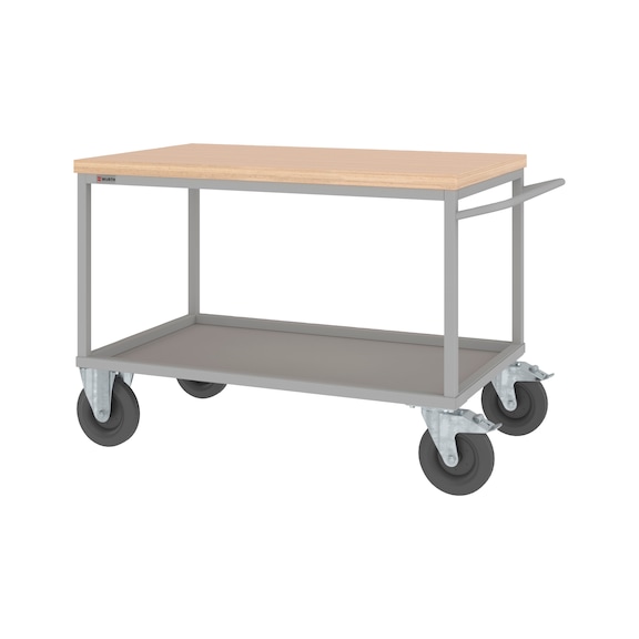 Etabli mobile PRO 1200 mm avec 2 blocs de sous-paillasse - WWB-STANDARD-TRAY