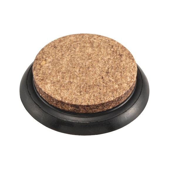 Syno Slim furniture glider insert - INRTGLID-SYNO-SLIM-BLACK-25MM