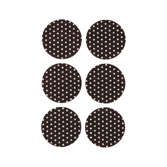 Furniture glider non-slip pad round adhesive - FRNGLID-ROUND-SA-NONSLIP-D28X3MM