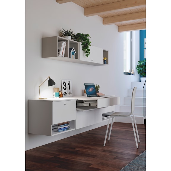 Piano estraibile filo ripiano  OPLÀ +39 - 1