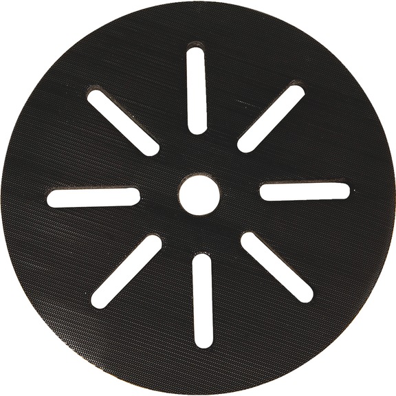 Support souple Mirka pour ponceuse pour murs et plafonds Miro 955/955S - INTERFACE-MIRKA8394018611-D225-17MM-MED