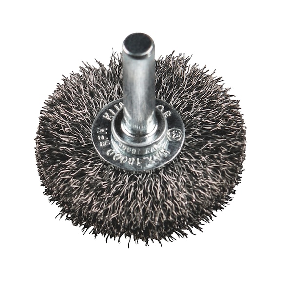 Brosse rotative sur tige ronde pour perceuse Klingspor BRS 600 W - SHFTRDBRUSH-KLINGSPOR-358346-D30-ST