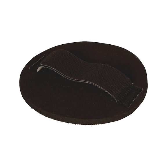 Hand sanding pad round with adjustable strap Mirka