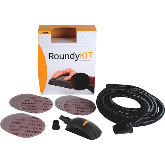 Sanding block set Roundy kit 17 pcs Mirka - RNDYKIT-MIRKA-KIT00ROUND