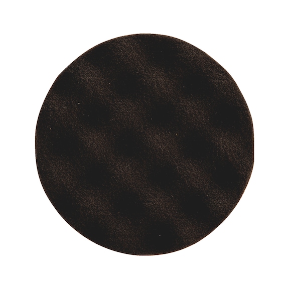 Kiillotuslaikka/-tyyny Mirka PRO, vaahtomuovi, musta, kennorakenne - KIILLOTUSLAIKKA 85MM VAAHTO MUSTA TARRA