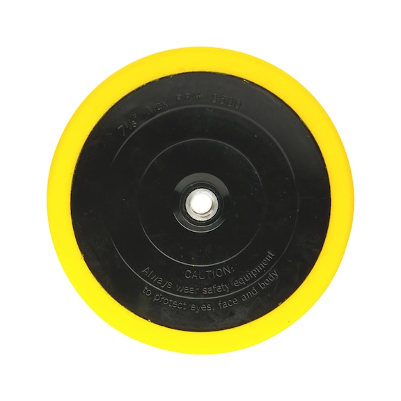 Backing pad for knotted lambskin pads Mirka - BACKINPD-MIRKA-8298800111-175MM-M14