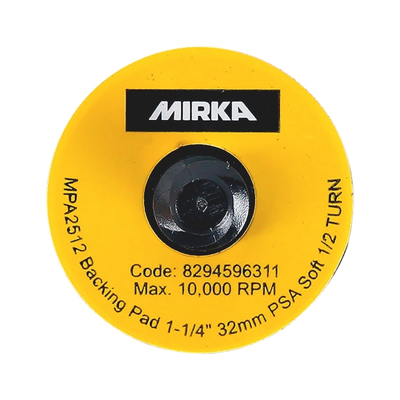 Adhesive backing pad, self-adhesive Mirka soft adhesive backing pad, without holes