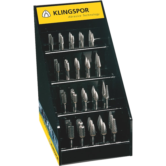 Bur assortment/set Klingspor HF 100 40 pieces - BURR-SET-KLINGSPOR-300627-SD6