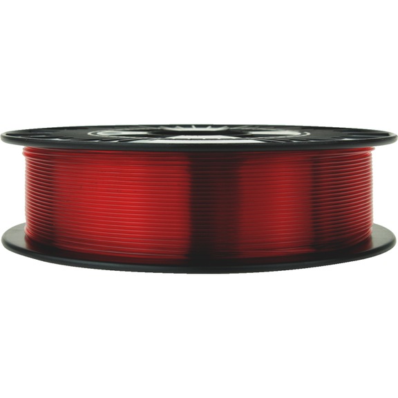 PETG Material4Print - PETG-TRANSPARENT-RED-1,75MM/8KG