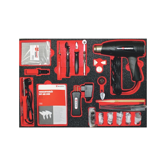 Plastic repair set 22 pcs - REP-PLA-SET-22PCS