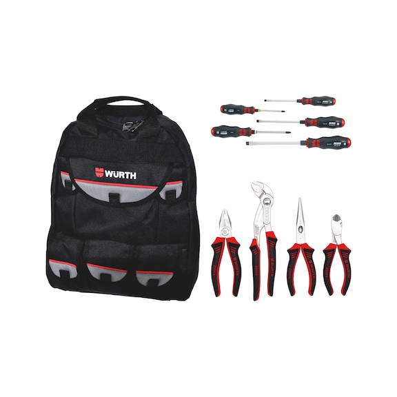 Tool backpack set 10 pcs - TLBCKPCK-SET-10PCS