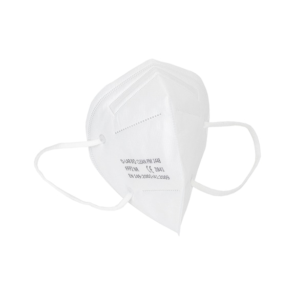 Folding mask FFP2 without valve Hermetex - BREAMASK-FOLDABLE-FFP2-HERMETEX