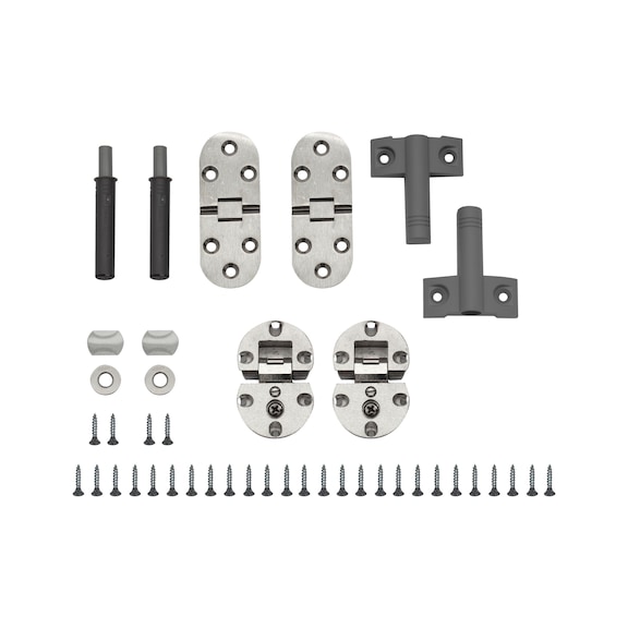 Kit Homework, cerniere, cerniere mobile e calamite