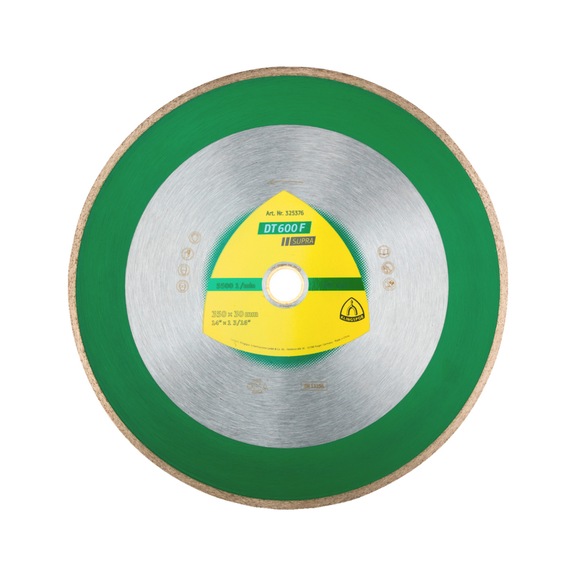 Diamanttrennscheibe Klingspor DT 600 F Supra - DIATSHB-KLINGSPOR-325376-7X2-D350